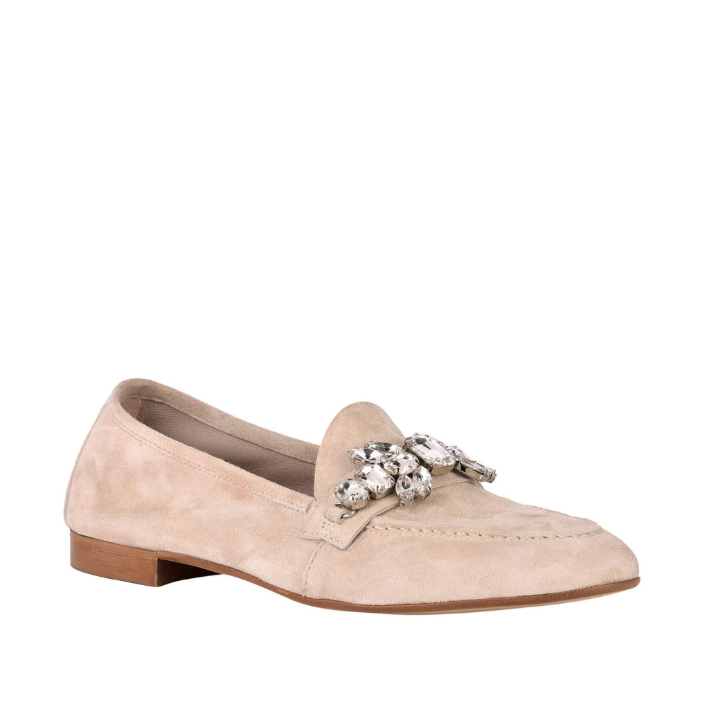 beige formentini moccasin