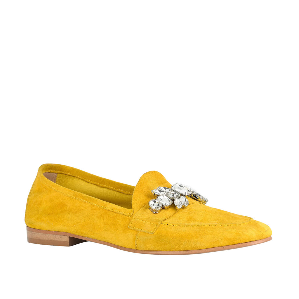 yellow formentini moccasin